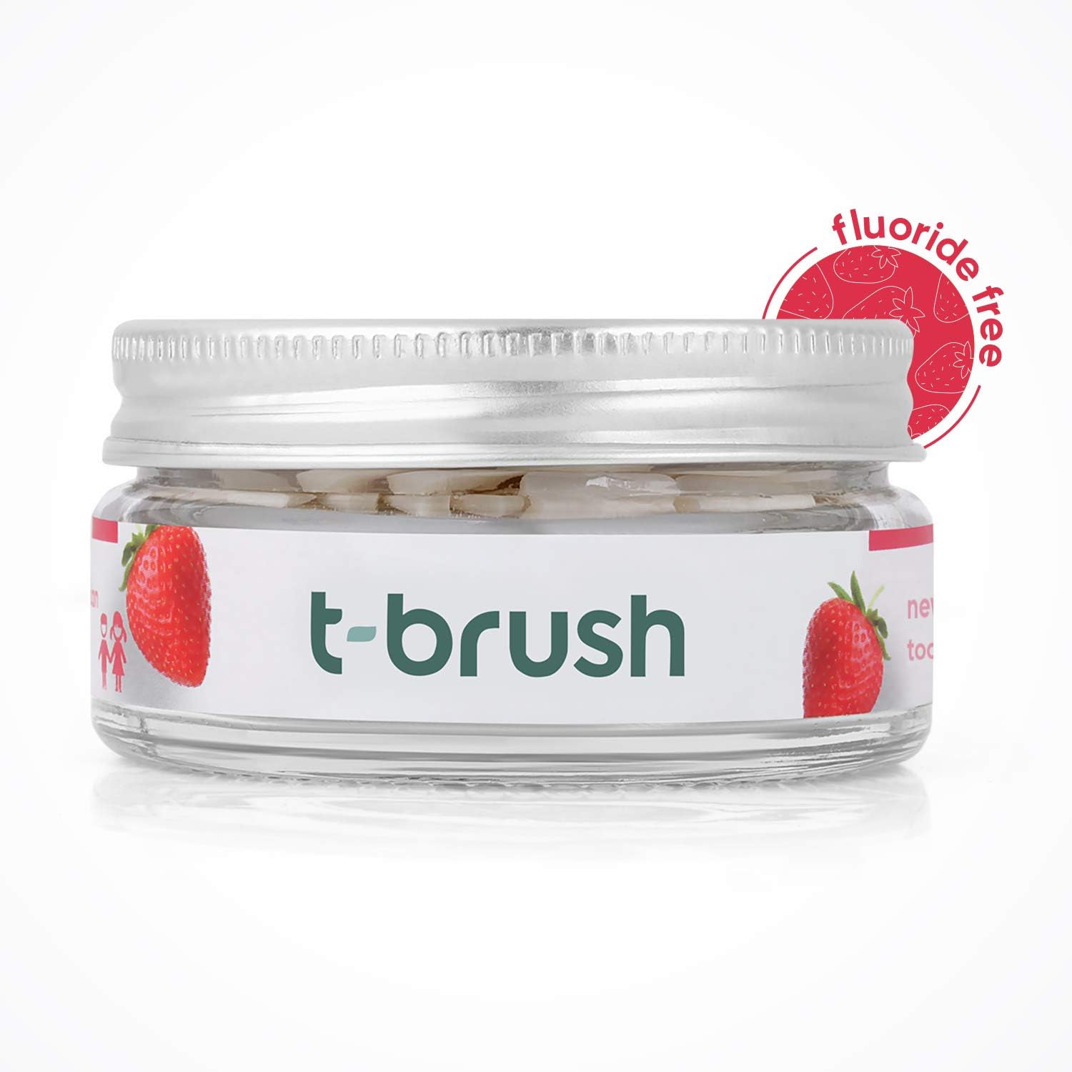 T-brush Strawberry Toothpaste Tablets (90 tablets)