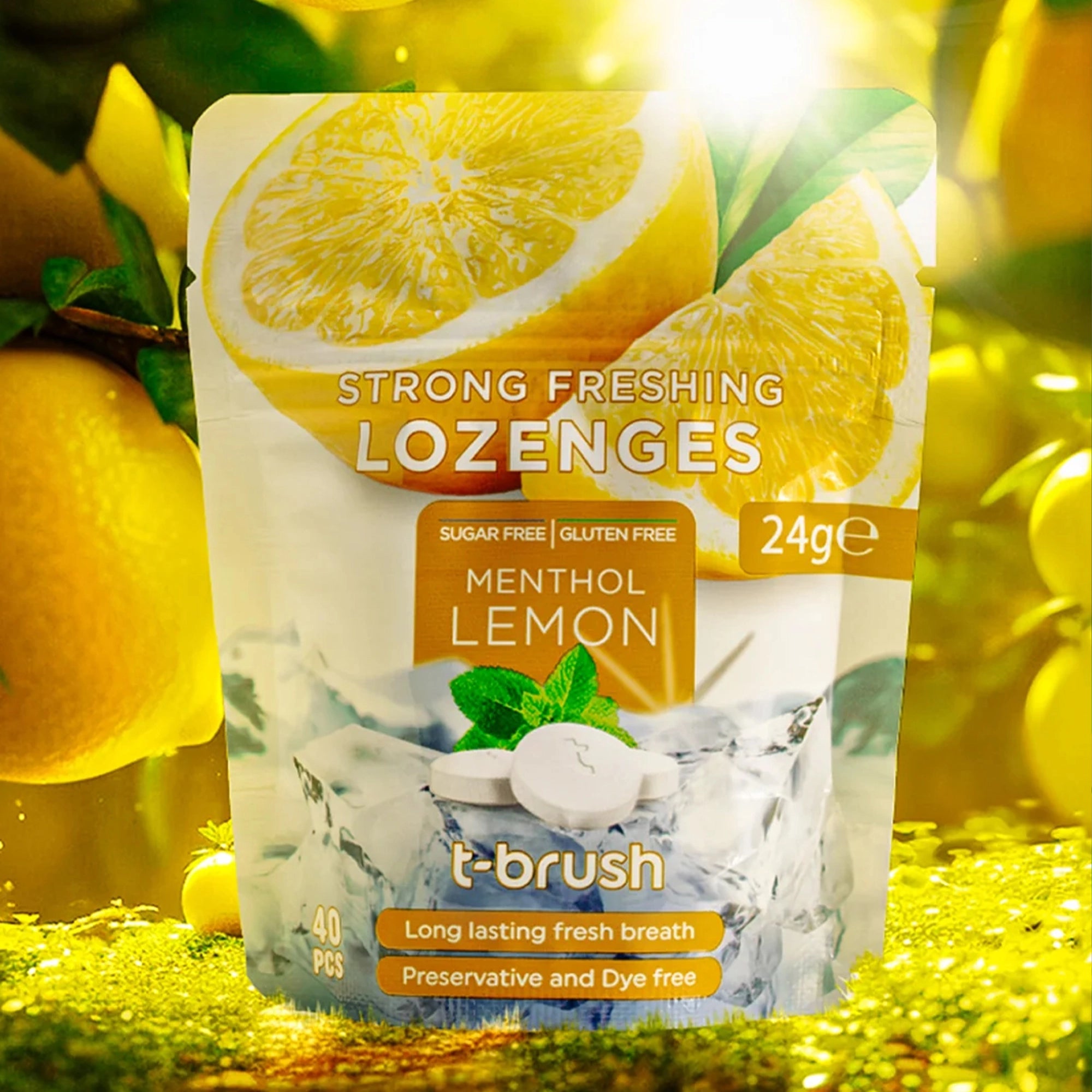 T-brush Lozenges ( Standing Pouch)
