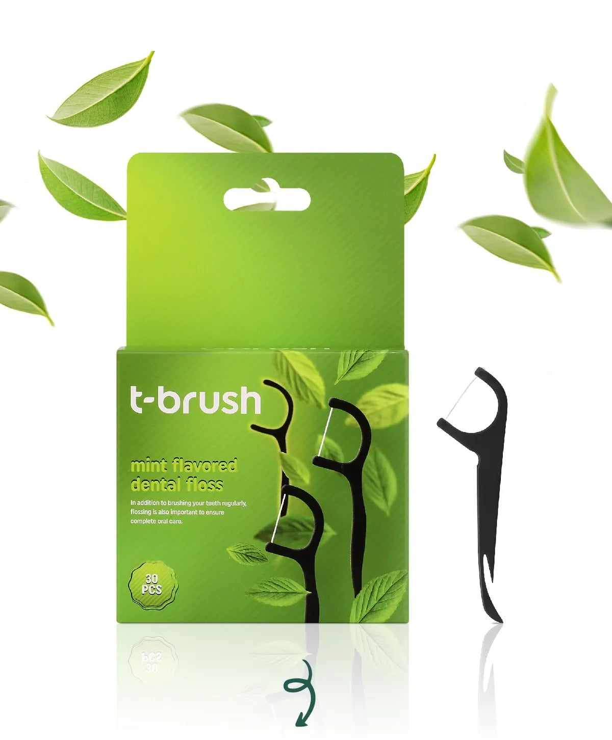T-brush Dental Floss  (30pcs)