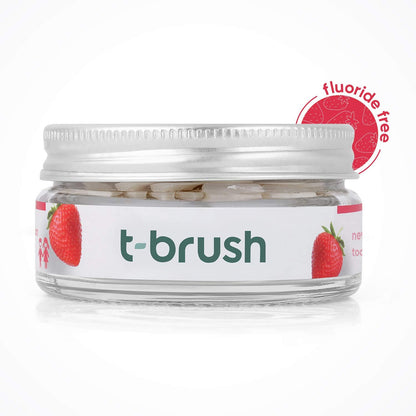 T-brush Strawberry Toothpaste Tablets (90 tablets)