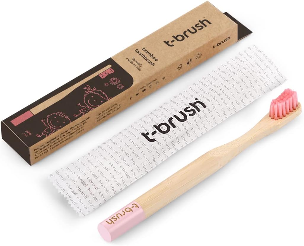 T-brush Kids Toothbrush (pink) - Soft