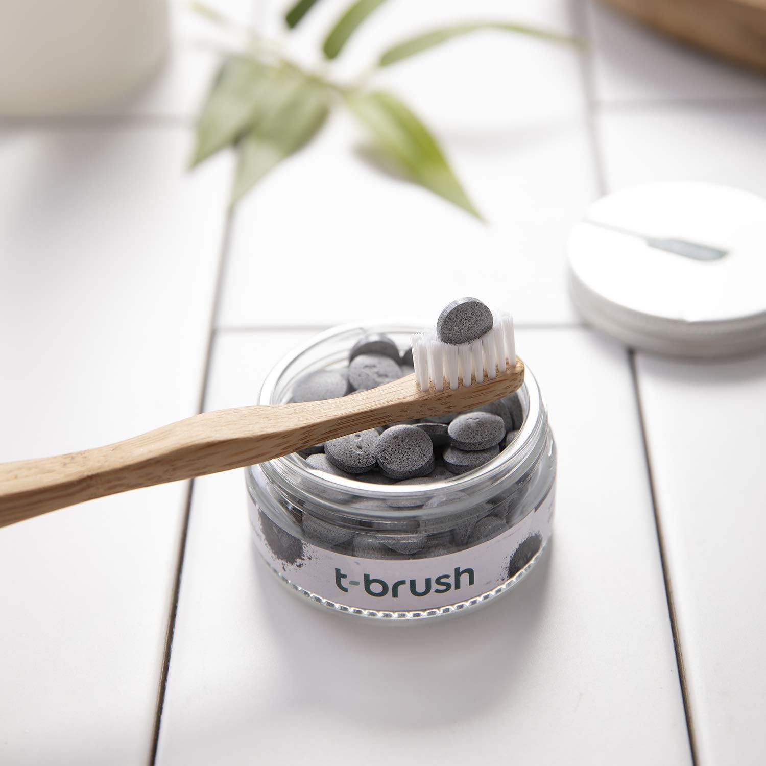 T-brush Activated Charcoal Toothpaste Tablets (90tablets)