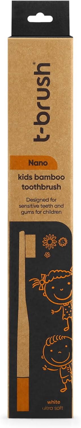 T-brush Nano Kids Toothbrush ( white) - Ultra Soft
