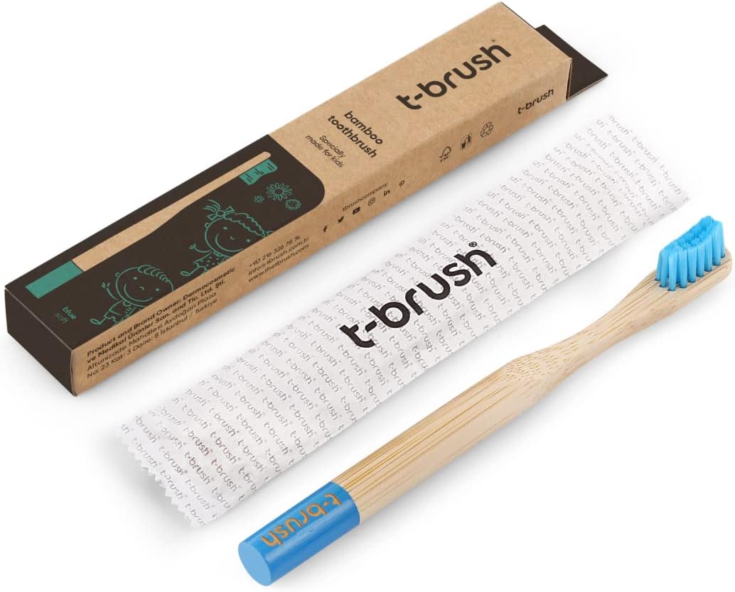 T-brush Kids Toothbrush (blue) - Soft