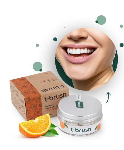T-brush Orange Toothpaste Tablets (90 tablets)