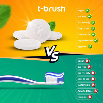 T-brush Mint Toothpaste Tablets ( 90 tablets)