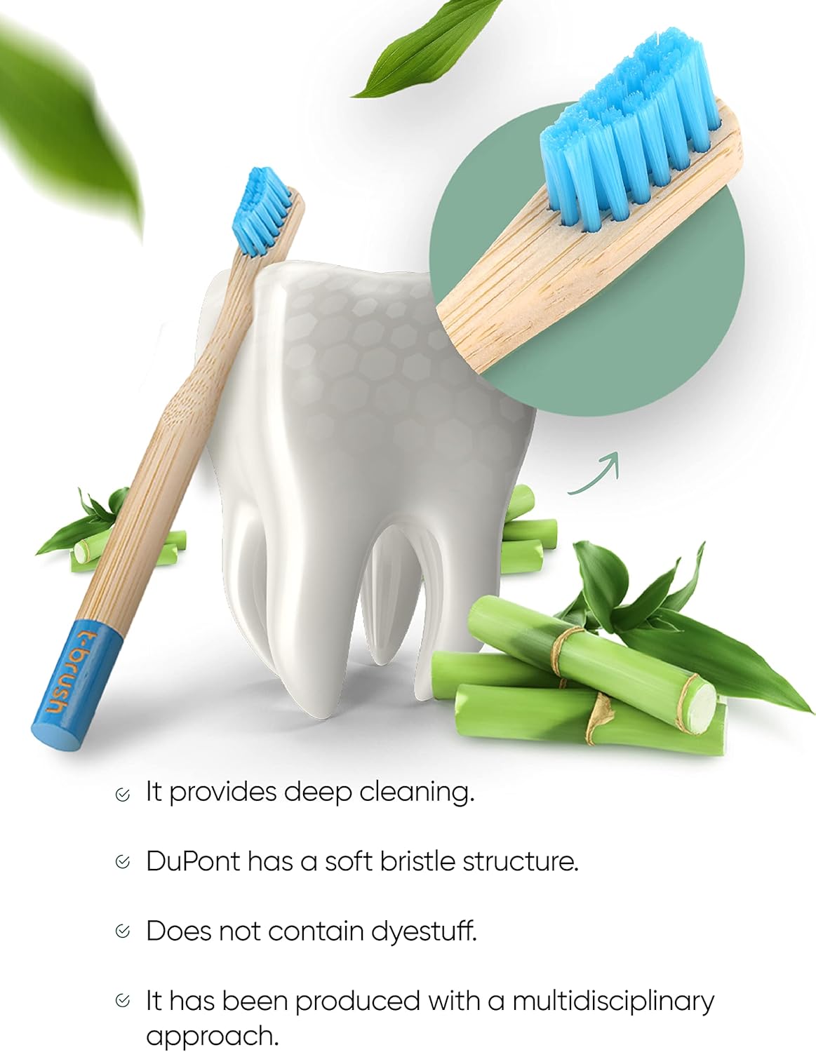 T-brush Kids Toothbrush (blue) - Soft