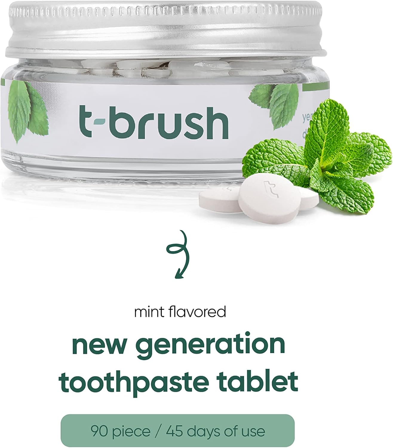 T-brush Mint Toothpaste Tablets ( 90 tablets)