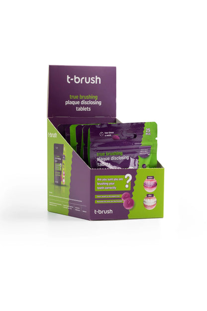 T-Brush Plaque Disclosing Tablets ( Standing Pouch)