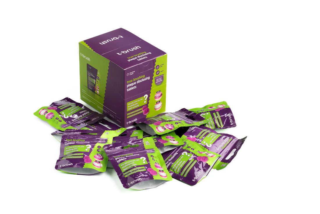 T-Brush Plaque Disclosing Tablets ( Standing Pouch)