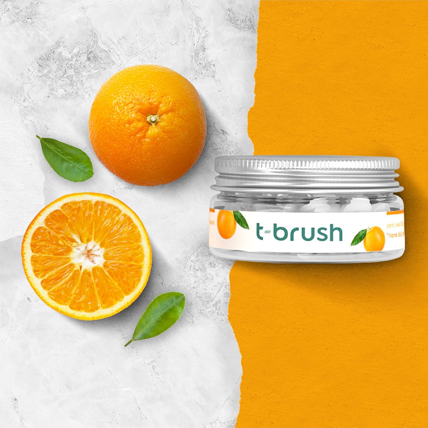 T-brush Orange Toothpaste Tablets (90 tablets)