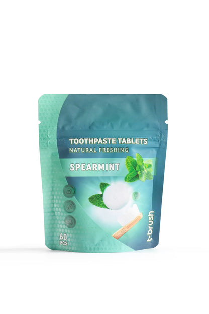 T-Brush Mint Flavour Toothpaste Tablets ( Standing Pouch)