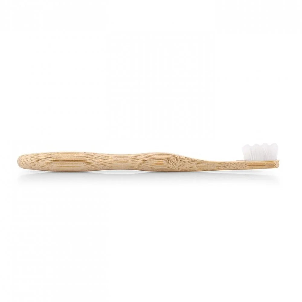 T-brush Adult Nano Bamboo Toothbrush (white) - Ulrta Soft
